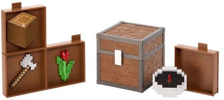 The noble collection minecraft loot chest forest 10 cm