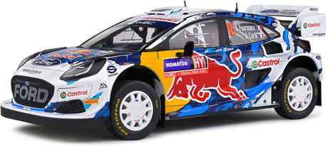 Solido Ford Puma Rally 1 Rallye Schweden '24 #16 Fourmaux Coria Maßstab 1:18