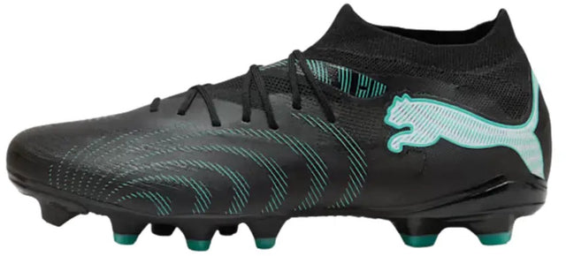 Puma future 9 match fg ag unisex sportschoenen - black-intense mint- white 45