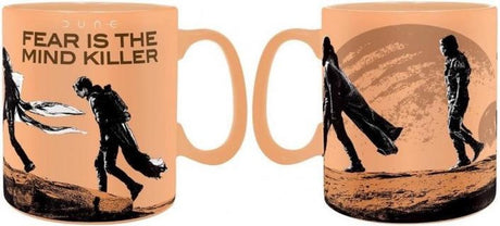 Markenloser Sans-Marque-Dune – Gesicht deinen Ängsten – Tasse 320 ml