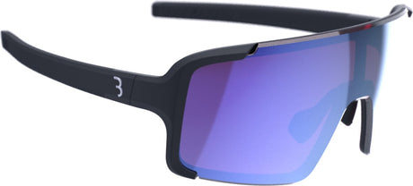 Bbb Cycling Chester Flux Fahrradbrille für Männer und Frauen – kontrastreiche Sportbrille – Fahrradbrille mit Flux-Linse – Antibeschlag – glänzendes Schwarzblau – BSG-74 Einheitsgröße