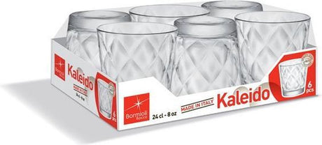 Bormioli Rocco Kaleido Wasserglas – 24 cl – Set 6
