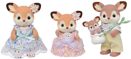 Sylvanian Family 5799 Familie Hirsch – 4 samtweiche Spielfiguren