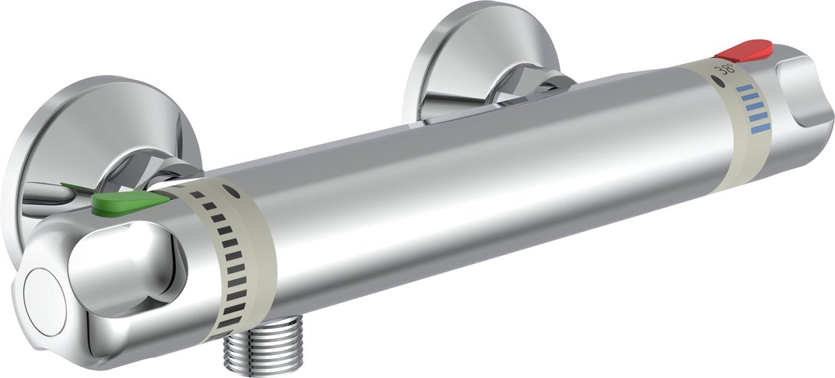Schütte Vinea Thermostat-Duscharmatur – 150 mm Achsabstand – Chrom