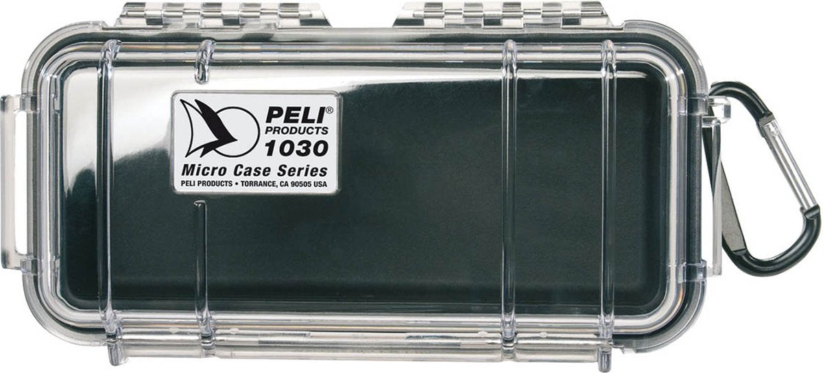 Peli 1030 waterdichte case voor smartphone zwart