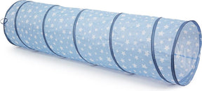 Kids concept kid's concept speeltunnel ster 46x180 cm - blauw