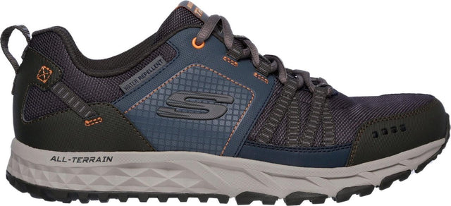 Skechers Escape Plan Herren-Wanderschuhe – dunkelblau orange