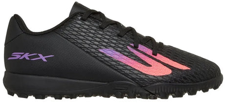Skechers skx_2 jr youth tf jongens sportschoenen - zwart paars