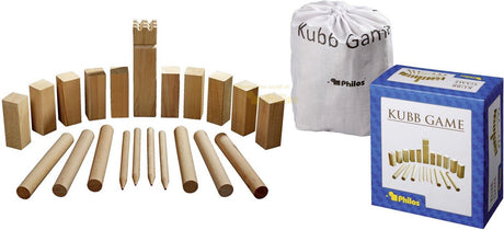 Philos Buchenholz-Kubb-Spiel Original