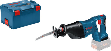 Bosch Blue Bosch Professional GSA 18 V-LI – Säbelsäge (ohne Akku-Ladegerät) – inklusive 1x Sägeblatt S 123 XF – 1x Sägeblatt S 2345 X