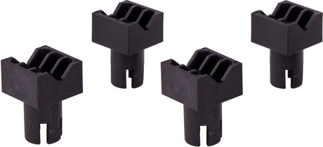 Wolfcraft - 4 Spannbacken für Arbeitstisch - Arbeitsplattenklemme - Werkbankklemme - 6172000