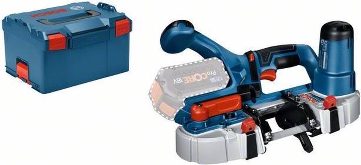 Bosch Professional GCB 18V-63 Akku-Bandsäge 18V Grundkörper in L-Boxx – 06012A0401