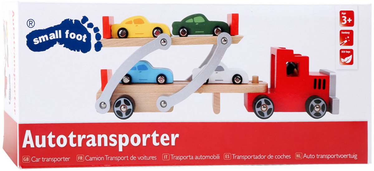 Kleines Fußwagen Transportfahrzeug