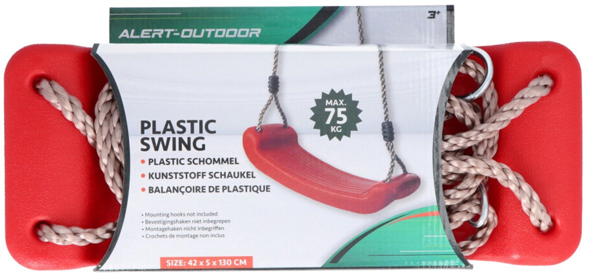 Alert Outdoor-Schaukel aus Kunststoff