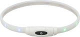 Trixie leuchtendes Hundehalsband USB Silikon wiederaufladbar mehrfarbig