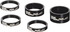 XLC AS-A02 Steuersatz – Spacer-Set – 1 – Ahead – Schwarz – Set à 5 Stück