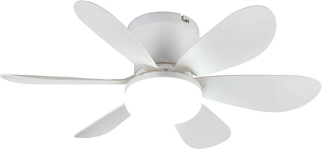Rl Live Your Light Reality Lund - Deckenventilator - Weiß Matt - inkl. 1x SMD 8W - Licht separat schaltbar - Fernbedienung - dimmbar - stufenlos einstellbare Lichtfarbe - Nachtlicht - Memory-Funktion - 3 Geschwindigkeitsstufen - Timer - Sommer und Winter