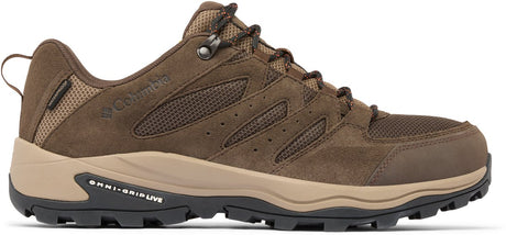 Columbia redmond™ iv low waterproof heren wandelschoenen - cordovan, tangy orange 43.5