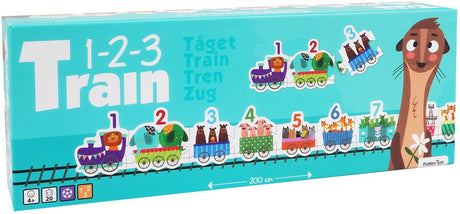 Barbo Toys Tier-Puzzle-Zug – 123 Barbotoys (5870)