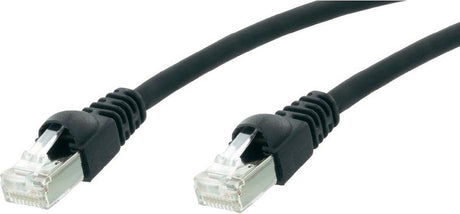 Telegärtner cat.7 mp8 fs 600 lszh 10.0m netwerkkabel 10 m zwart