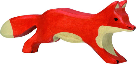 Holztigerfuchs, laufend. 16 cm.