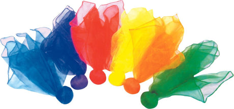 Non branded scarfballen | katoenen bal met doek set 6 stuks