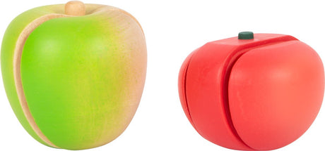 Small Foot - Schneide- und Spielessen-Lunchset aus Holz, 24-teilig.