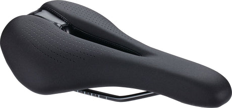 Bbb Cycling Sport Comfort 2.0 – Fahrradsattel für Damen und Herren – sportliche Fahrradposition 45° – druckentlastend – 265 x 155 mm – Rennrad Mountainbike – bsd-136