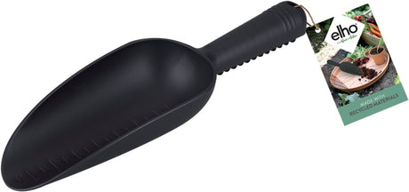 Elho green basics schep 8 - binnen en buiten - kweken en oogsten - ø 7.5 x h 3.5 cm - living black