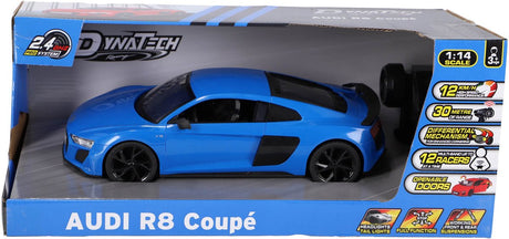 Dynatech ferngesteuertes Auto Audi 1:14 2.4G R8 Coupé blau
