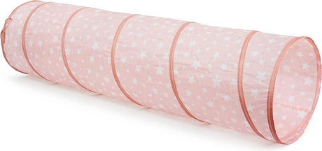 Kids concept kid's concept speeltunnel ster 46x180 cm - roze