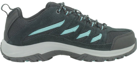 Columbia crestwood™ waterproof dames wandelschoenen - black, teal