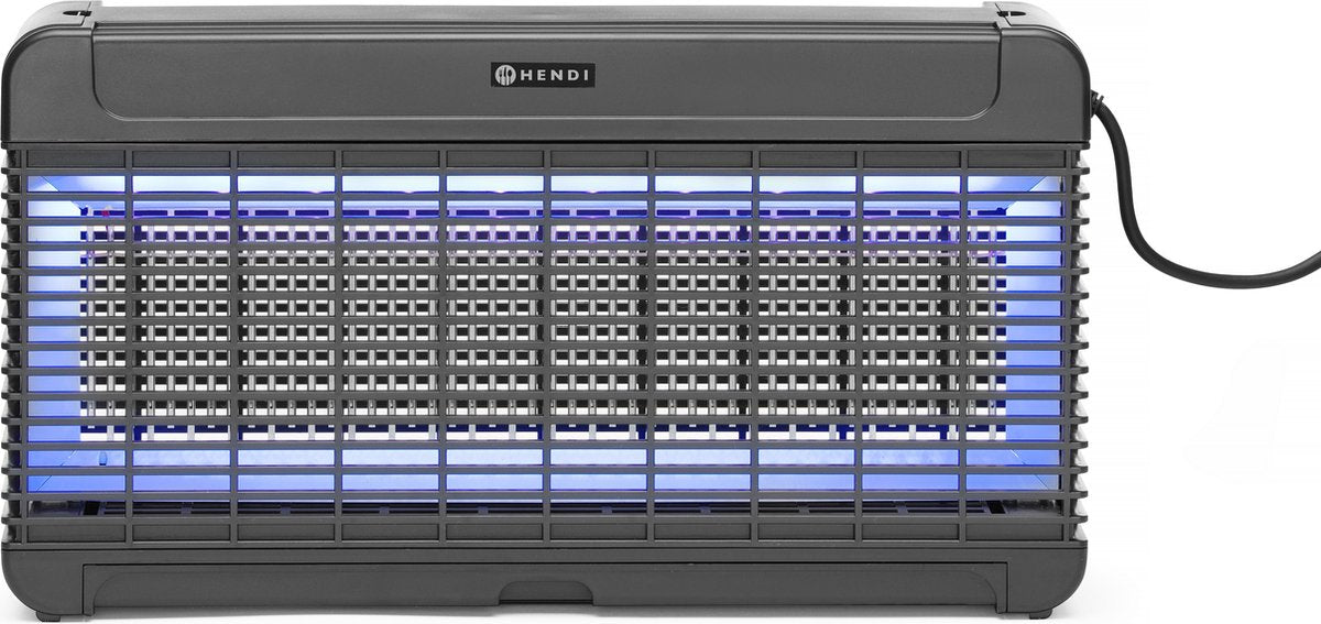 Hendi insectenverdelger – uv-a led – 4000 v – 300 m² – 470x100x265 mm