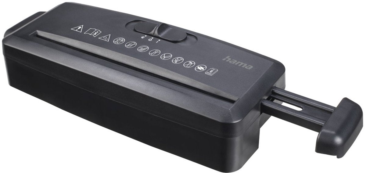 Hama Aktenvernichter Mini S6 mit Sicherheitsstufe P1