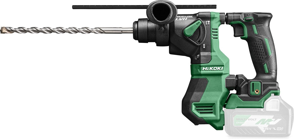 Hikoki dh18dpaw2z sds-plus Akku-Bohrhammer – Gehäuse aus HSC – 1,3 J – bürstenlos
