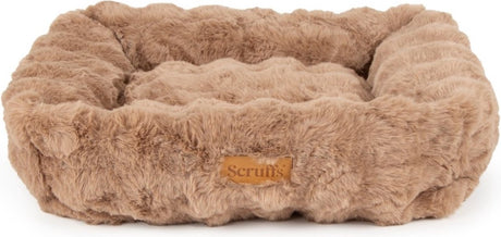 Scruffs - alpine box bed - hondenmand - taupe - large 75 x 60 cm