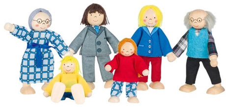 Goki Puppenhaus Stadtfamilie