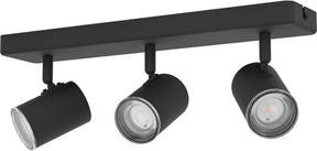 Eglo consuma 1 spot - badkamer - gu10 - 40 cm - zwart