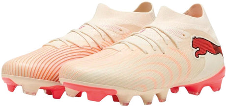 Puma future 9 match fg ag wn's dames sportschoenen - sugared almond- white-ultra red- black 41