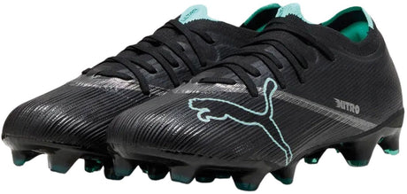Puma ultra nitro 7 match fg ag unisex sportschoenen - black-intense mint 45