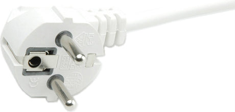 Value 3-voudige stekkerdoos met schakelaar, wit, 6 m