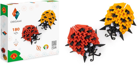 Alexander Toys Origami 3D Marienkäfer - Origami 3D