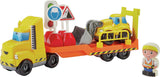 Abrick Truck mit Bagger