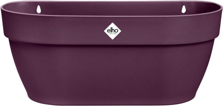 Elho Vibia Campana Wandkorb 35 – Wandblumentopf für den Außenbereich – 100 % recycelter Kunststoff – ø 35,0 x H 14,8 cm – Ahornviolett
