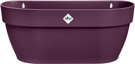 Elho vibia campana wall basket 35 - wand bloempot voor buiten - 100% gerecycled plastic - ø 35.0 x h 14.8 cm - esdoorn paars