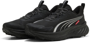 Puma pounce lite 2 trail primaloft unisex sportschoenen - black- silver 39