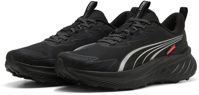 Puma pounce lite 2 trail primaloft unisex sportschoenen - black- silver 39