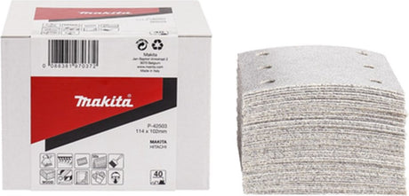 Makita Zubehör Schleifblatt K80 114x102 wh - P-42525 - P-42525