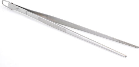 Gefu Küchenpinzette 30 cm – Edelstahl – zum Kochen, Grillen und Präzisionsarbeiten