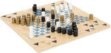 Small Foot - Barrikade und Halma Holzbrettspiel 2in1